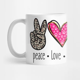 Peace Love Chihuahua Mug